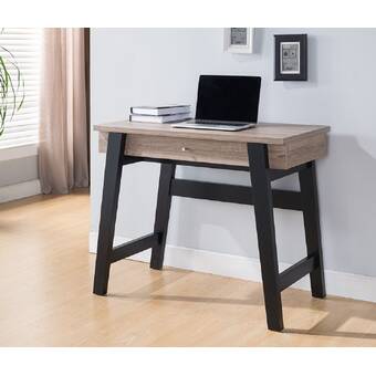 Ebern Designs Mccabe Solid Wood Desk Reviews Wayfair