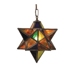 Moravian Star 1-Light Mini Pendant