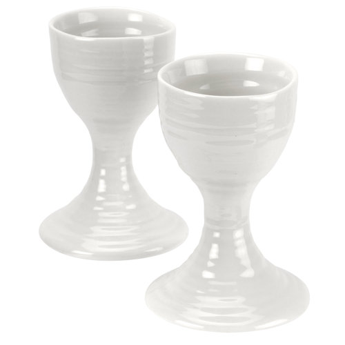 Portmeirion Sophie Conran Blanc Egg Cup Set Of 2.