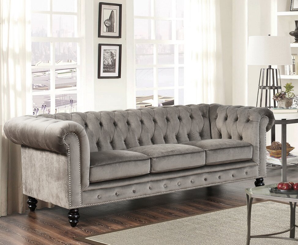 World Menagerie Kashvi Chesterfield Sofa & Reviews | Wayfair