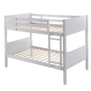 Cherry Twin over Twin Bunk Bed