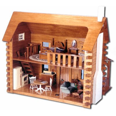 Greenleaf Dollhouses Creekside Cabin Dollhouse Reviews Wayfair