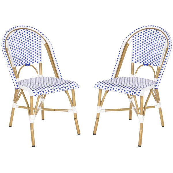 Lucia Stacking Patio Dining Chair (Set of 2) by Beachcrest Home