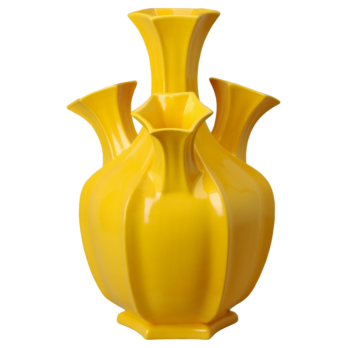 Orren Ellis Clair 4 Spout Pomegranate Floor Vase Wayfair