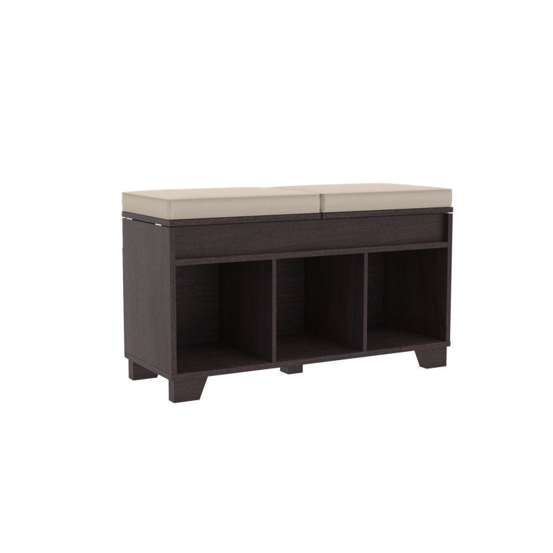 Closetmaid Upholstered Flip Top Cubby Shoe Storage Bench Reviews