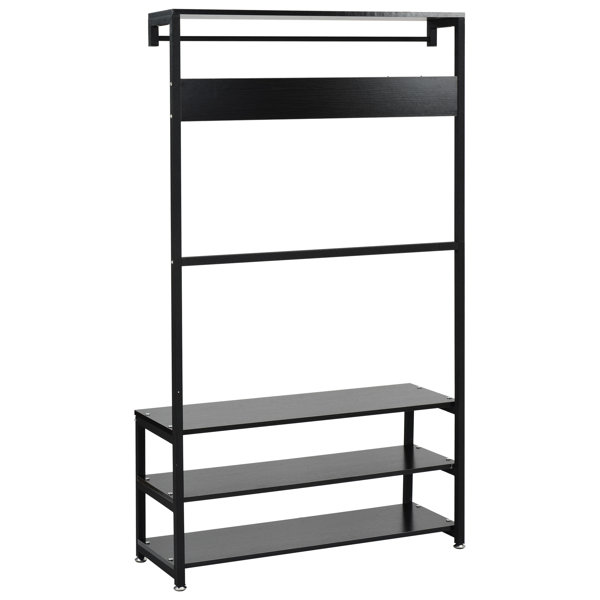 Entryway Coat Rack Bench Wayfair