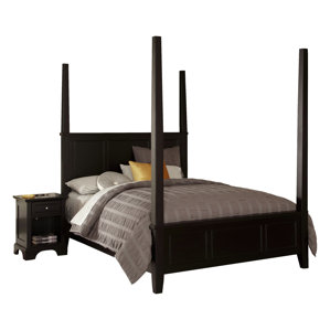 Marblewood Four Poster 2 Piece Bedroom..