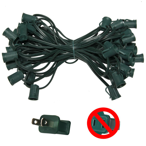 E17 Intermediate Light Stringer 7 Amp 12 Lead by Wintergreen Lighting