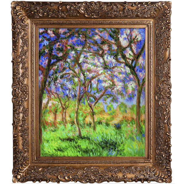 Tori Home 'Giverny in Springtime' by Claude Framed Oil Painting