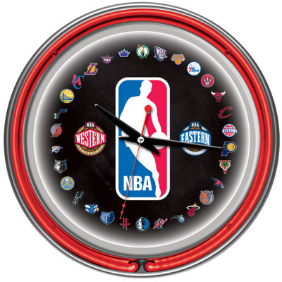 NBA 11 Wall Clock Trademark Global NBA Team NBA Logo 30 Team