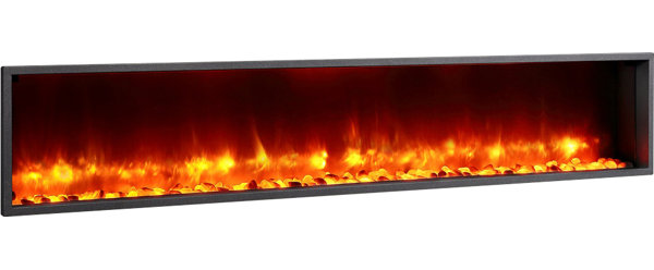LED Wall Mounted Electric Fireplace by Dynasty Fireplaces