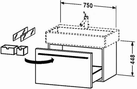 Vero 30 Vanity Set by Duravit