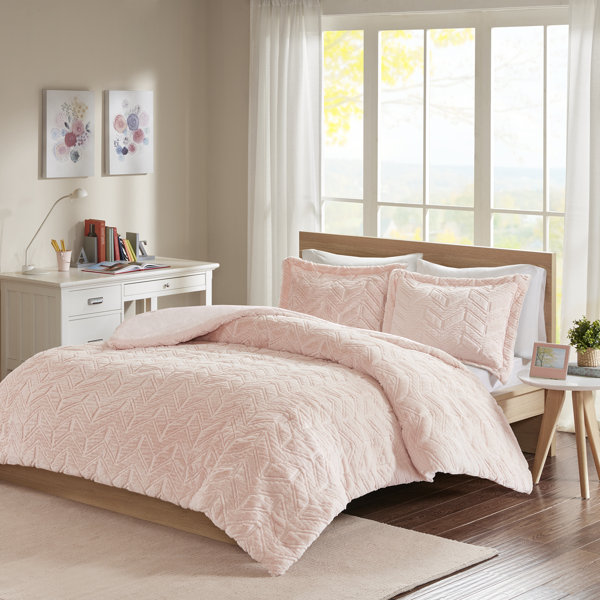 Queen Plush Comforter Set Wayfair