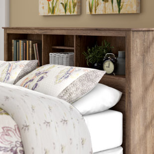 Bookcase Headboards You Ll Love Wayfair June Bookcase Headboard