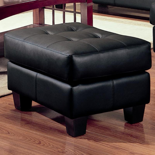 Ptolemy Leather Cocktail Ottoman By Charlton Home Find