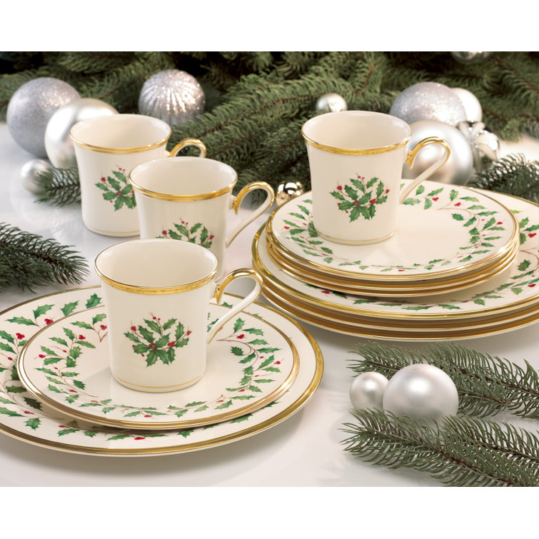 lenox christmas dinnerware sets
