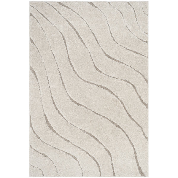 Enrique Cream/Beige Area Rug by Zipcode Design