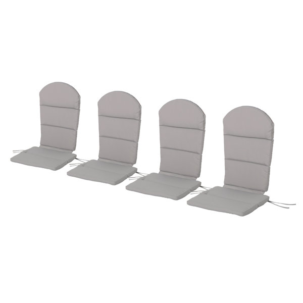 Outdoor Adirondack Chair Cushion (Set of 4)