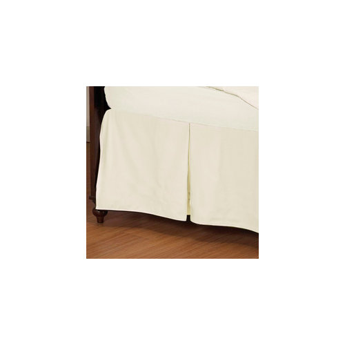 pleated crib skirt