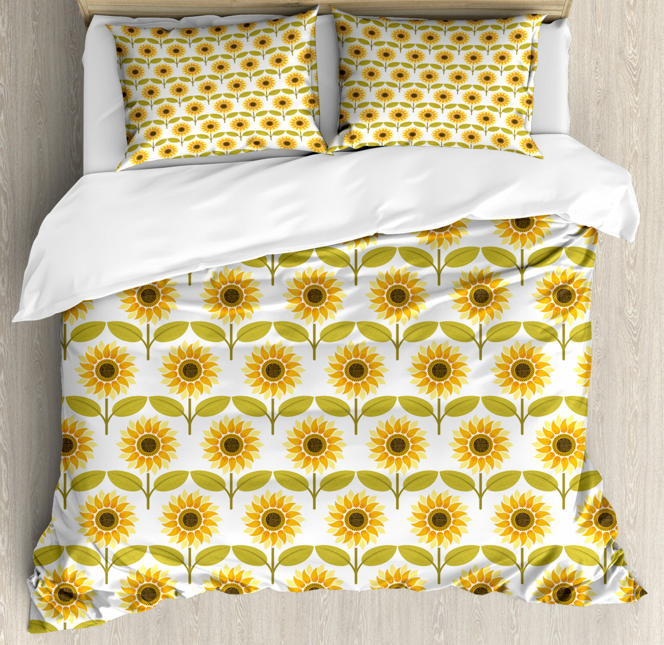 East Urban Home Sunflower Duvet Cover Set Wayfair