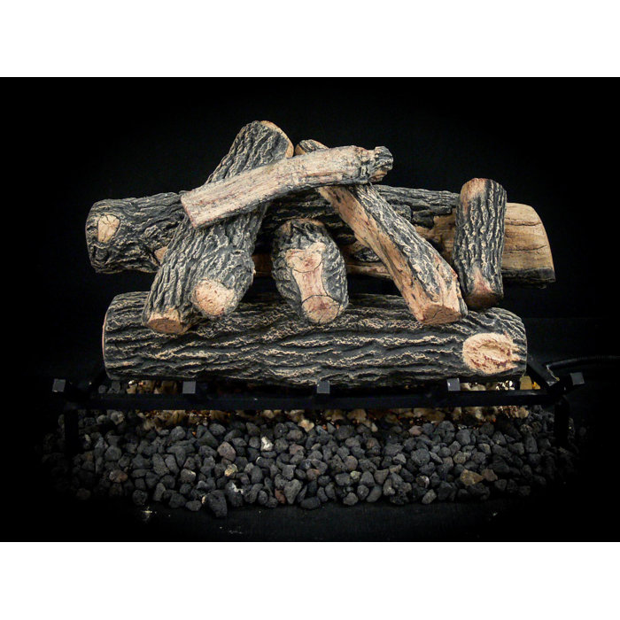 Dreffco Great Northwest Vented Natural Gas Propane Fireplace Logs