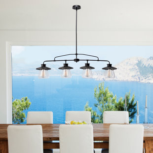 Kitchen Island Lighting You Ll Love Wayfair Nate 4 Light Kitchen Island Pendant