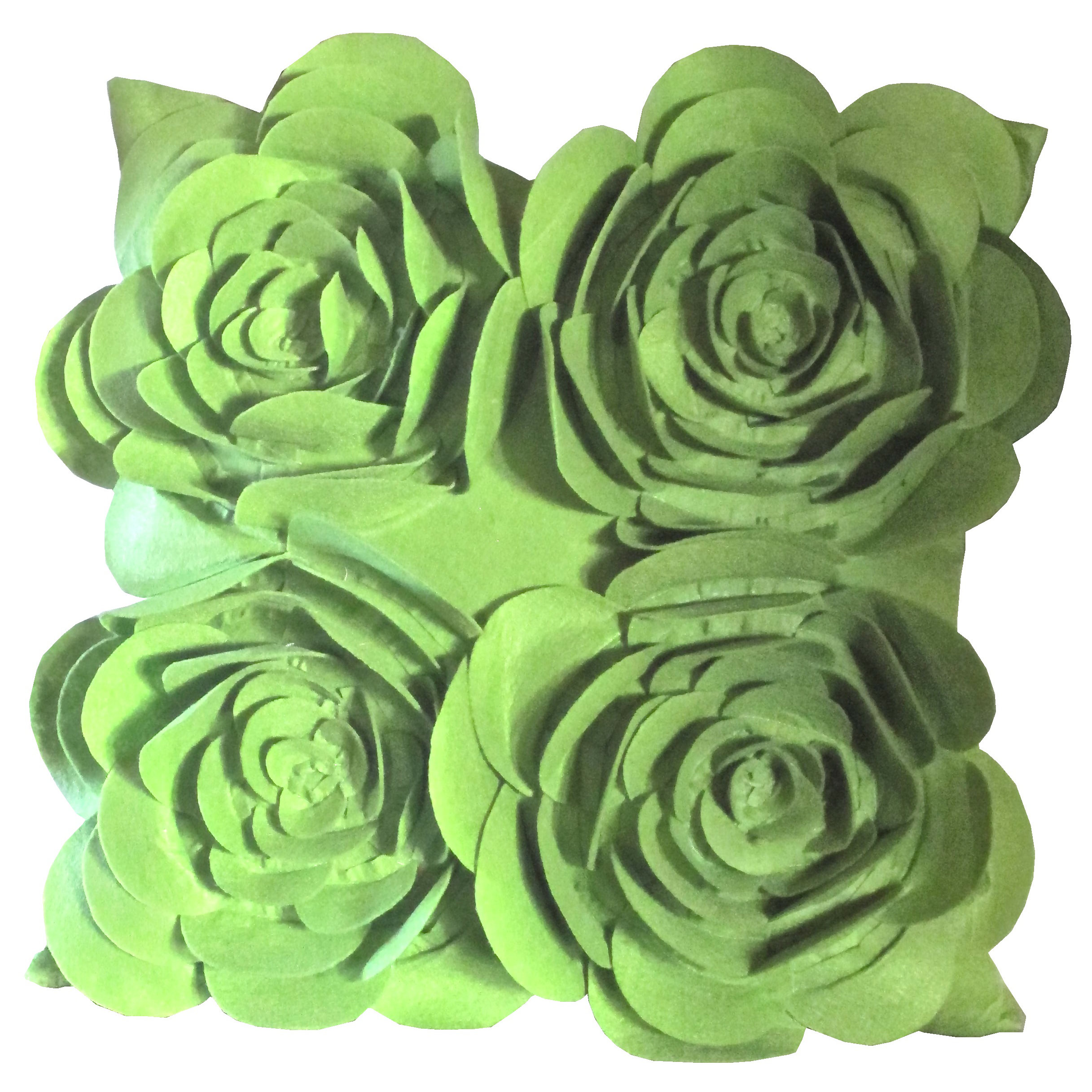 Debage Inc Rose Petals Throw Pillow Reviews Wayfair
