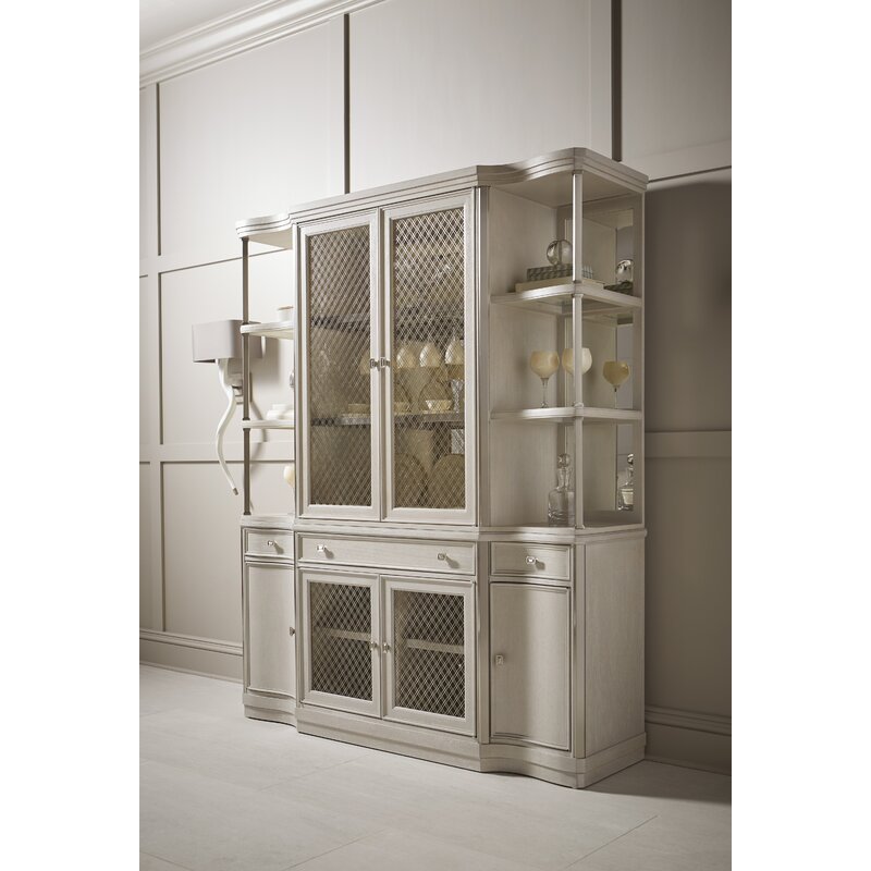 Rosdorf Park Kibler Lighted China Cabinet Wayfair