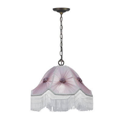 Wrought Studio Hirst 1 Light Single Drum Pendant Reviews Wayfair