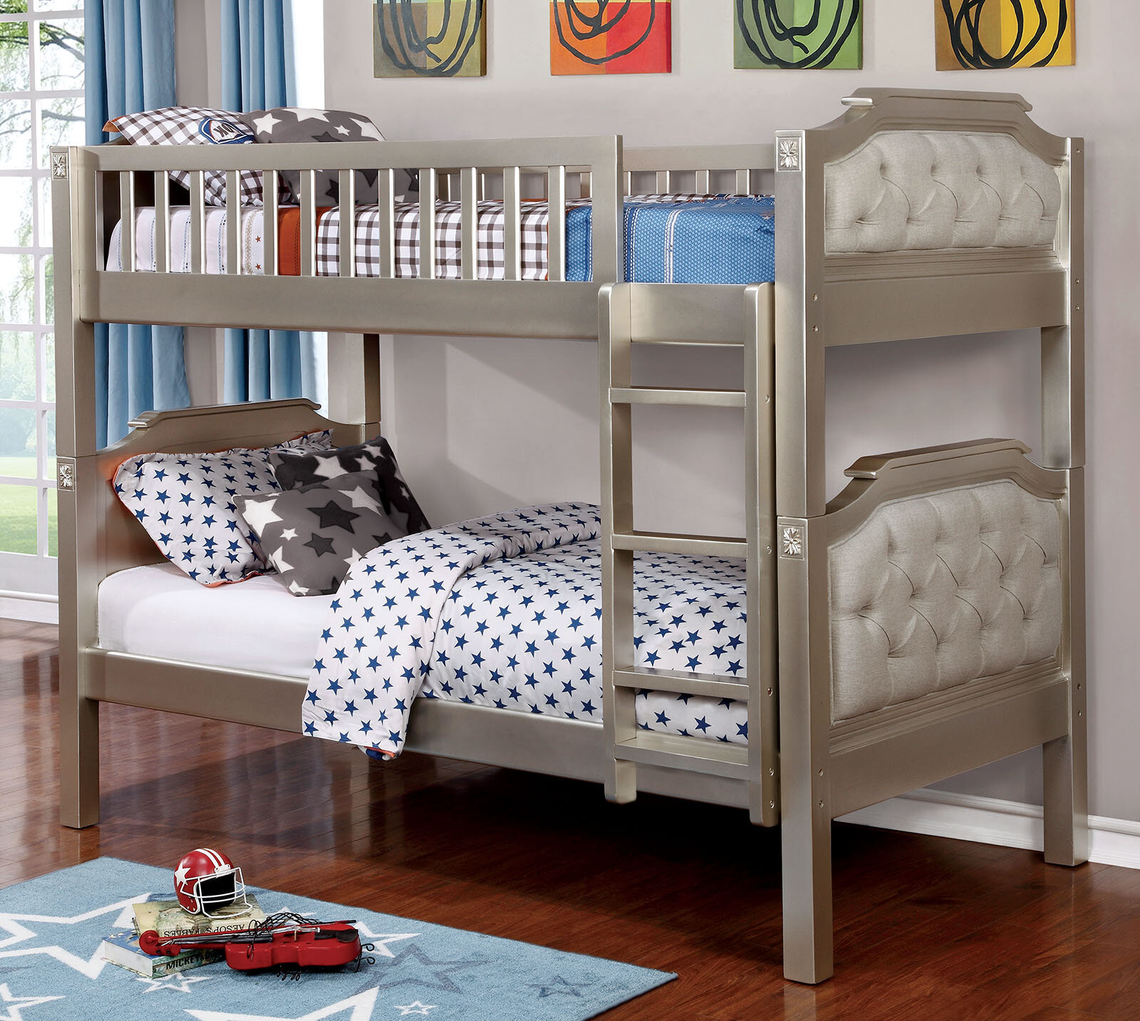 fillmore stair loft bed & lower bed set