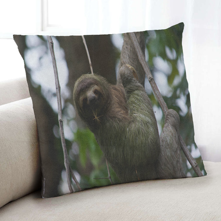 sloth shaped pillow