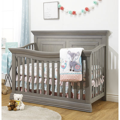 Paxton 4-in-1 Convertible Crib Sorelle Color: Gray
