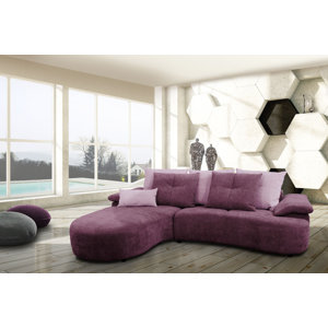 Ecksofa Silvio, 62 cm x 273 cm x 190 cm von Haze..