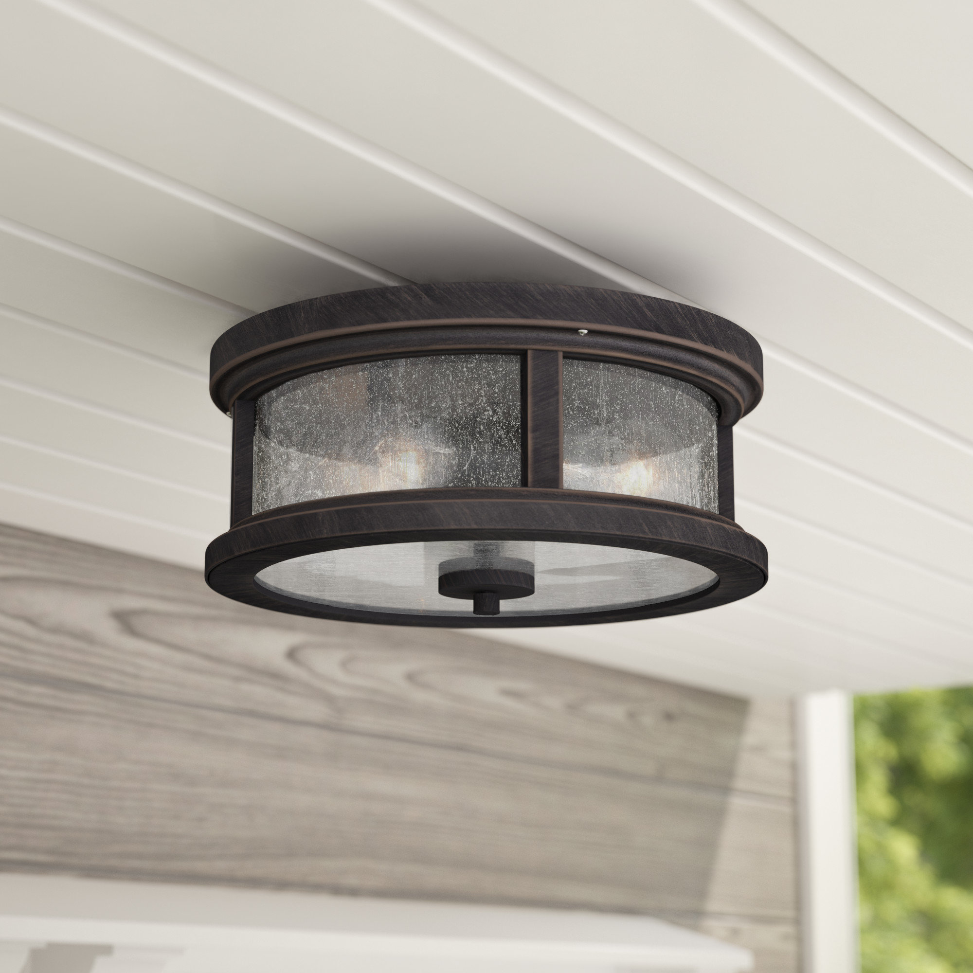 Colwyn 2 Light Outdoor Flush Mount Colwyn 2 Light Outdoor Flush Mount