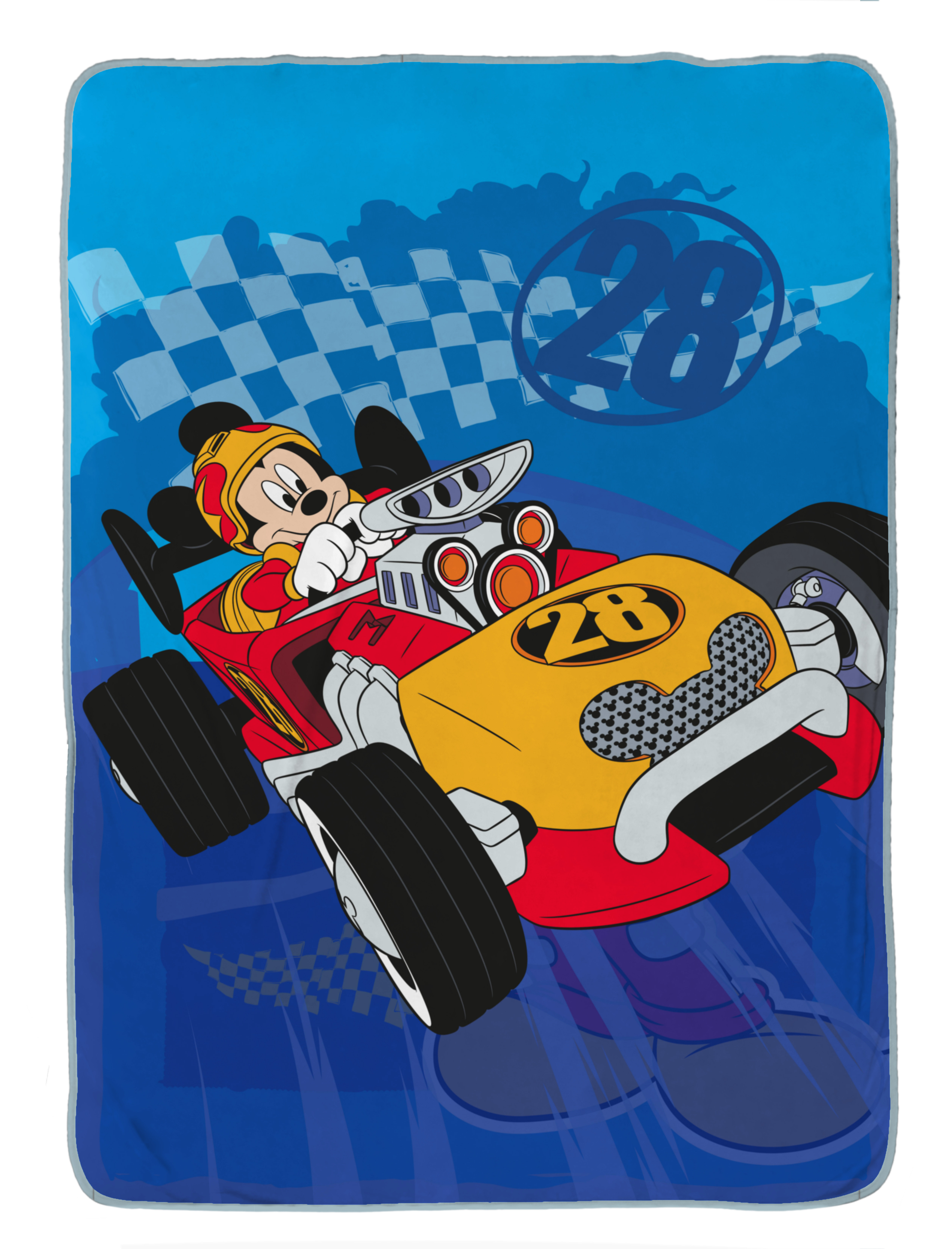 Disney Mickey Mouse Clubhouse Roadster Racer Plush Blanket Wayfair