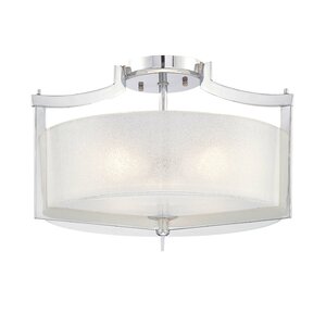 Janik 3-Light Semi-Flush Mount