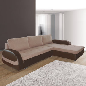 Ecksofa Rodos mit Bettfunktion von Home Loft Con..