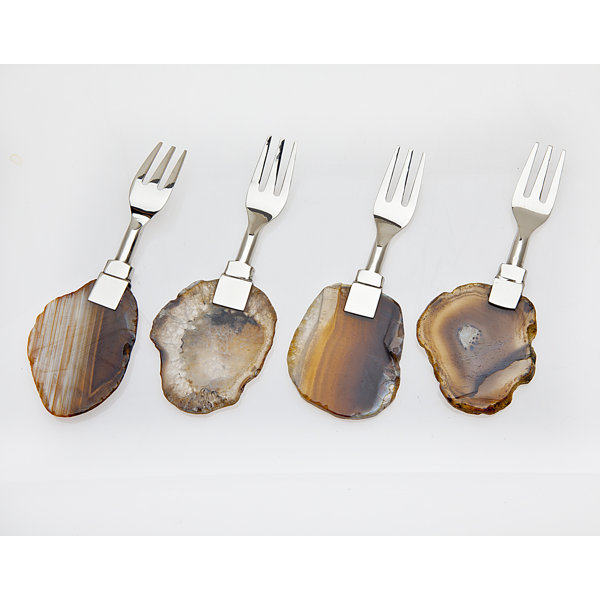 Periwinkle Dessert Fork by Mint Pantry