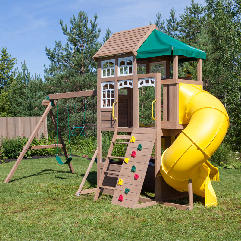 wayfair backyard playset