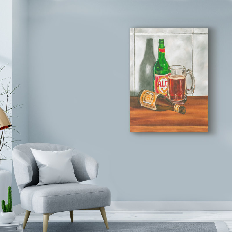Winston Porter Beer Series I Acrylic Painting Print On Wrapped