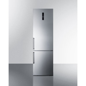 Summit Built-In 12.8 Cu. Ft. Counter Depth Bottom Freezer Refrigerator