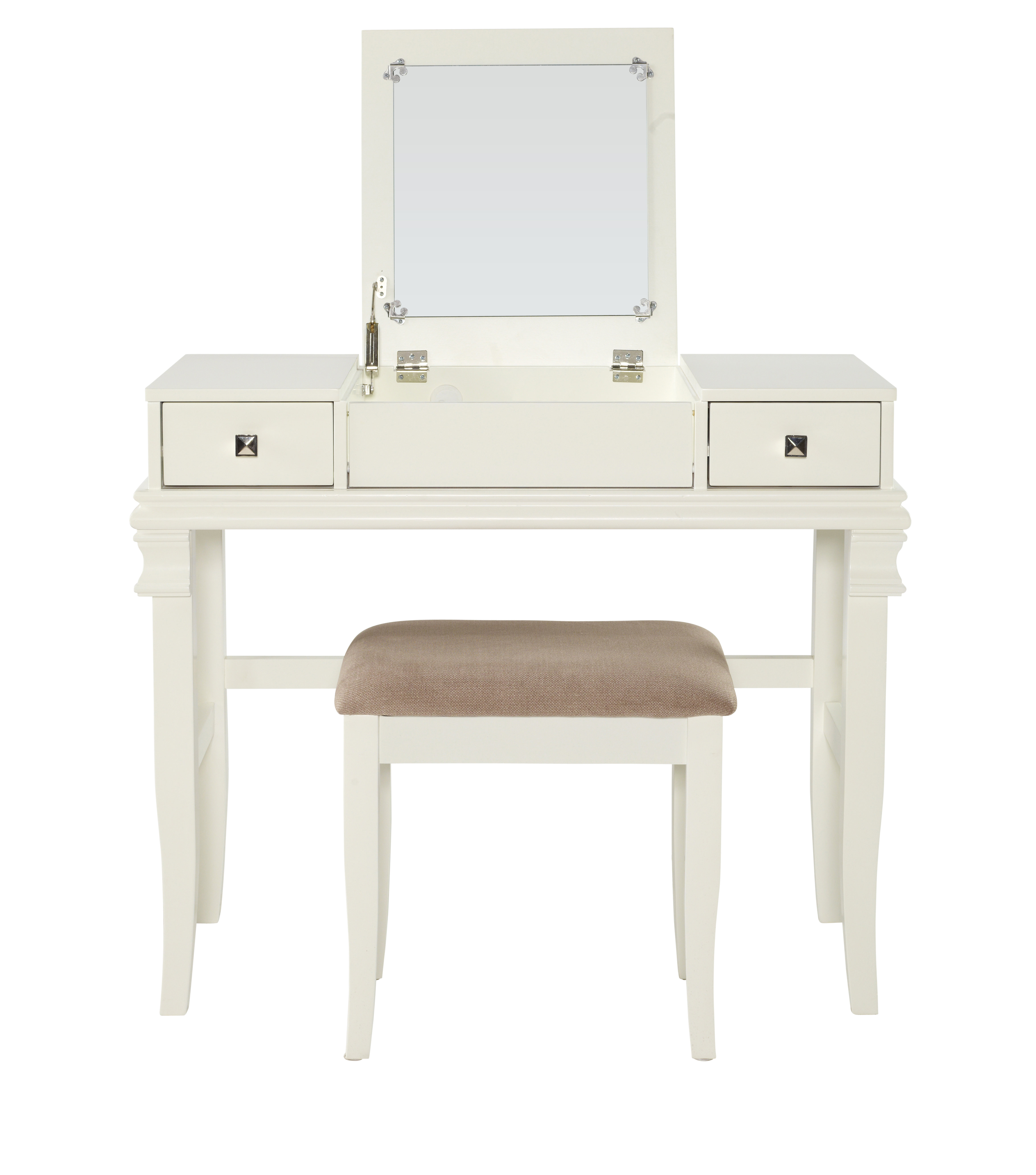 Kilmarnock Vanity Set Stool And Mirror Reviews Birch Lane