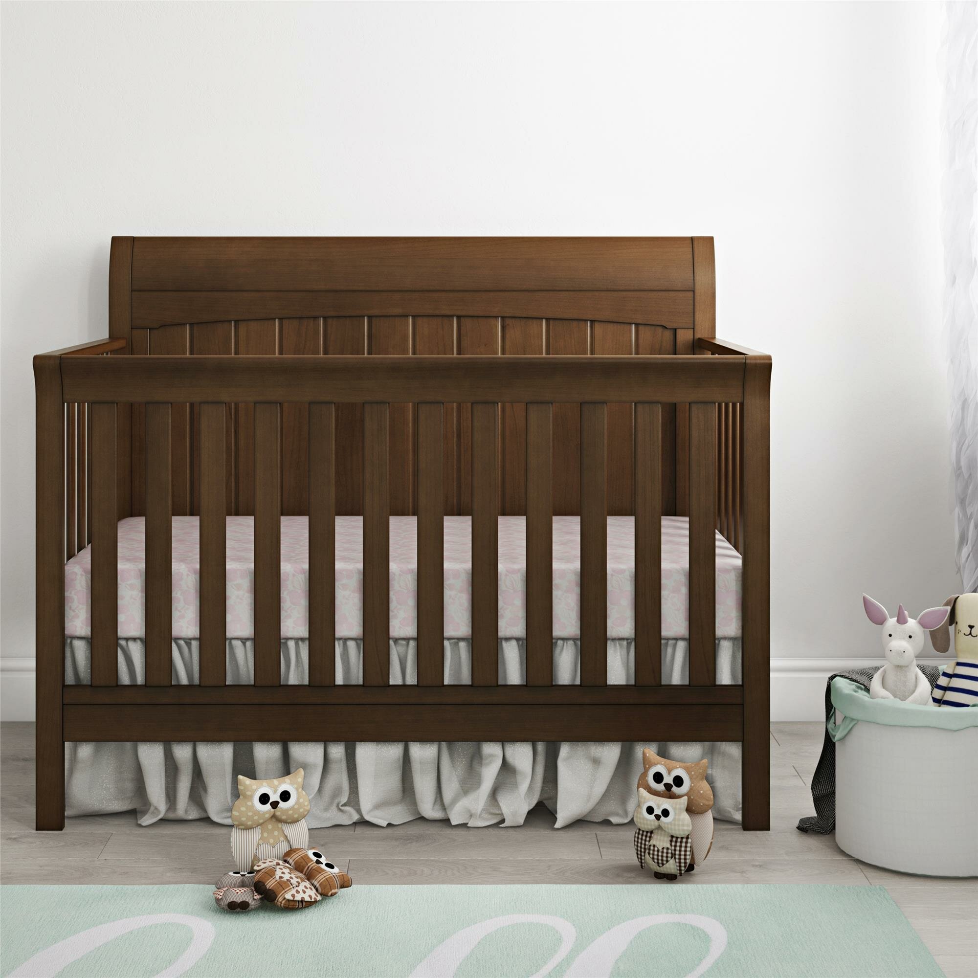 Harriet Bee Josephus 5 In 1 Convertible Crib Wayfair