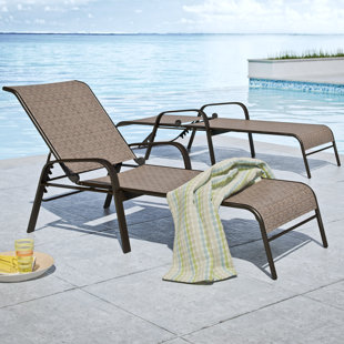 Rebecca Patio Lounger Wayfair Bernarda Patio Lounger Set Of 2