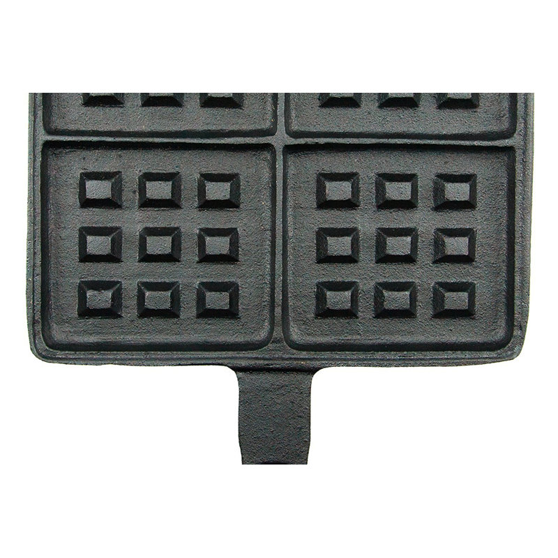 Ashco Management Inc Old Fashioned Cast Iron Waffle Iron