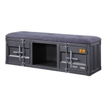 August Grove Dublin Upholstered Storage Bench Reviews Wayfair Ca