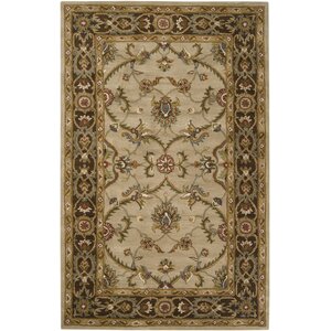 Queenswood Dark Brown/Tan Rug