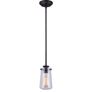 Hays 1-Light Adjustable Downrod Mini Pendant