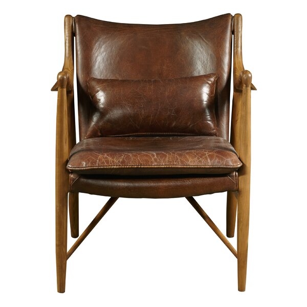 Harmony Leather Armchair by Highway To Home