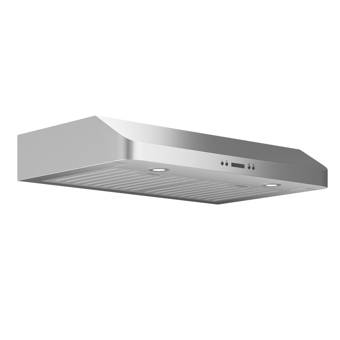 Ancona 30 Slim Chef 325 Cfm Ducted Under Cabinet Range Hood